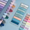 2000-4200Pcs Index Tabs with Binder Ruler Sticky Note Colorful Index Labels for Planner Notebook Calendar Laptop