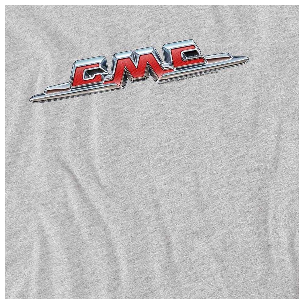 GMC Unisex Adult Chrome Logo Heather T-Shirt