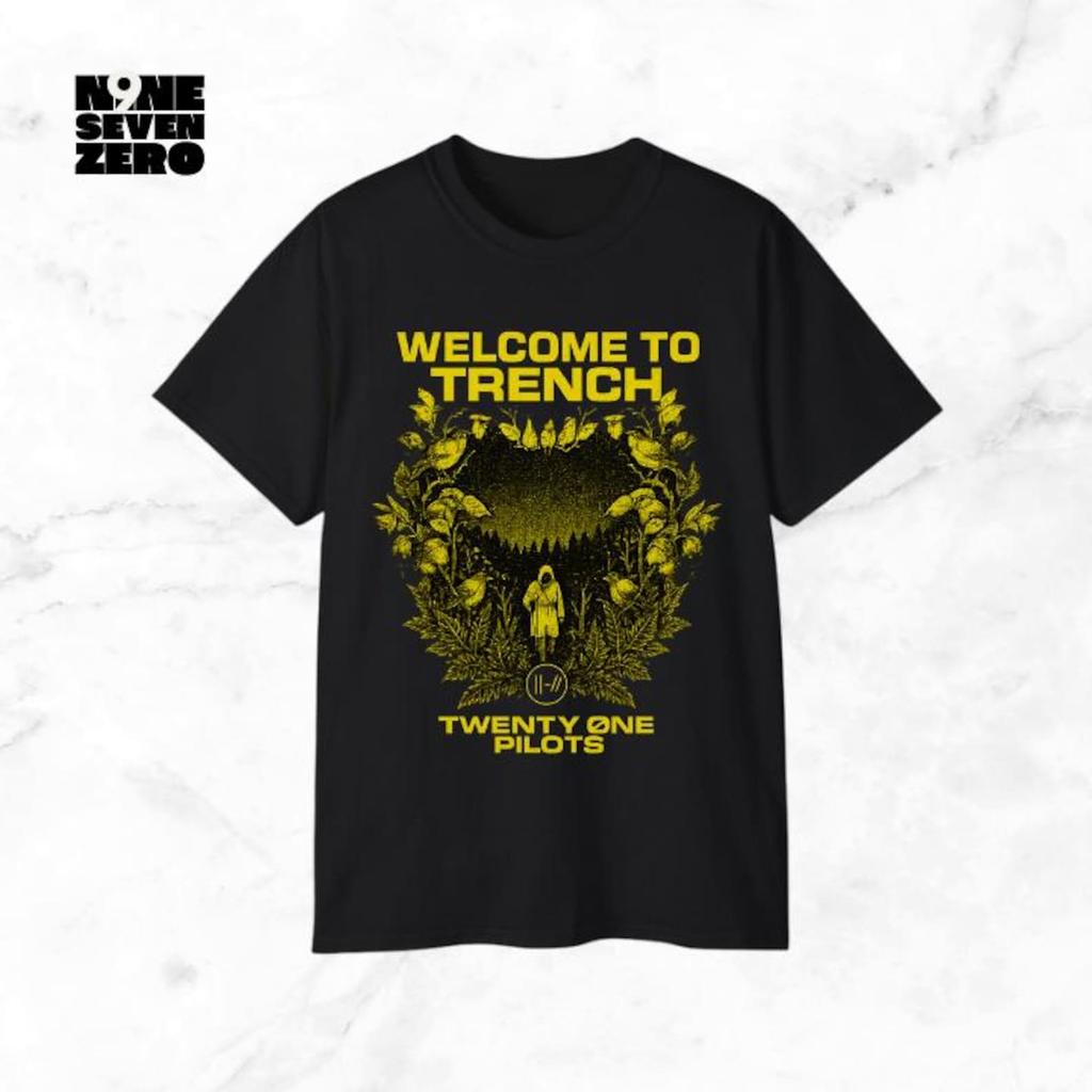 Koszulka Twenty One Pilots Trench: Bawełniany T-shirt Muzyczny Unisex