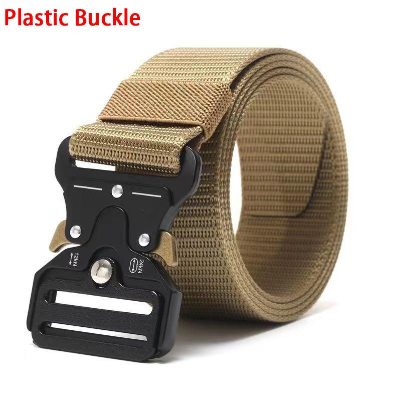 Tactical Belt Men'S Multi-Functional Outdoor Training Belt Men And Women'S General-Purpose Sports Hunting Durable Belt