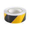 HFS(R) Reflective Tape Seal Sheet Visible 5cm Wide X 25m Black/Yellow