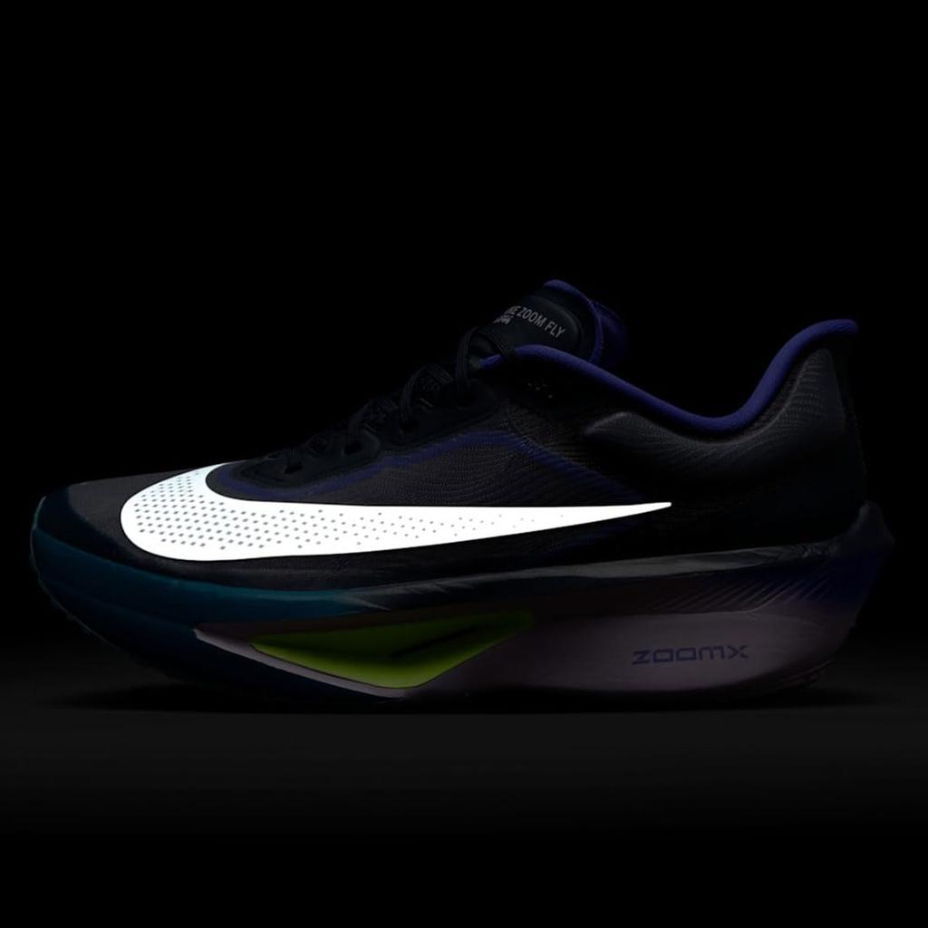 Nike Zoom Fly Size 6, Obsidian/Persian Violet/Volt/White, FN8454-403, 28.0cm