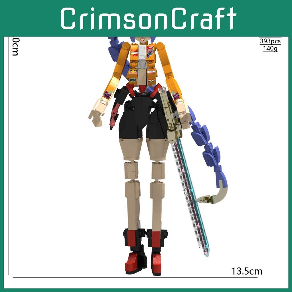Demon Hunters Kpop Rumi Mira Zoey Anime Character Building Block Model Ornament