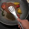Super Wind Food Tongs Anti-heat Easy To Grip Portable Stainless Steel Food Tongs Kitchen Utensils