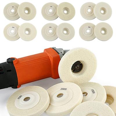 Marble Granite Quartz Sanding Disc Sponge Polishing Wheel Nylon Fiber Grinding Pad Stone Buffing