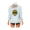 Skull Wtih Headphones Ironing Patches T-Shirt Diy Decoration A-Level Washable Parches  For Clothing