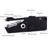 Portable Mini Manual Sewing Machine, Easy-to-Use Tool for Fabric, Handy Needlework Accessories, DIY Electric Household Device