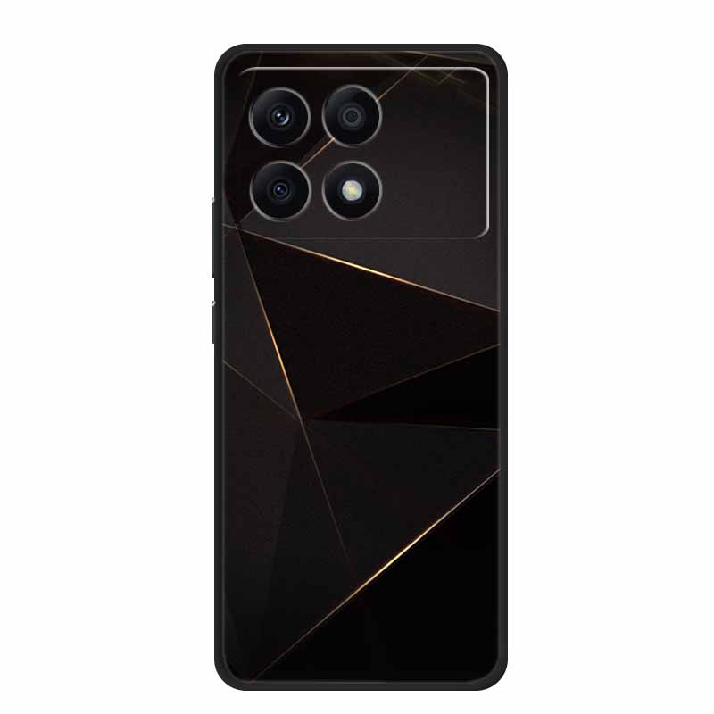 Para Xiaomi Poco X6 Pro 5G Funda Lujo TPU Silicona Trasera Fundas de Teléfono para Xiaomi Poco X6 Dibujos Animados Protector 2311DRK48I Funda