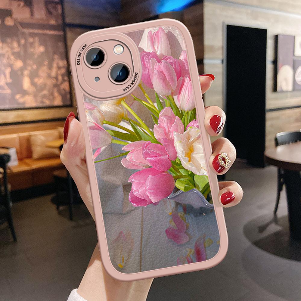 Beliebte PU-Leder-Handyhülle für iPhone Samsung Galaxy Xiaomi Redmi VIVO OPPO HUAWEI Honor Infinix Soft Back Cover Coque