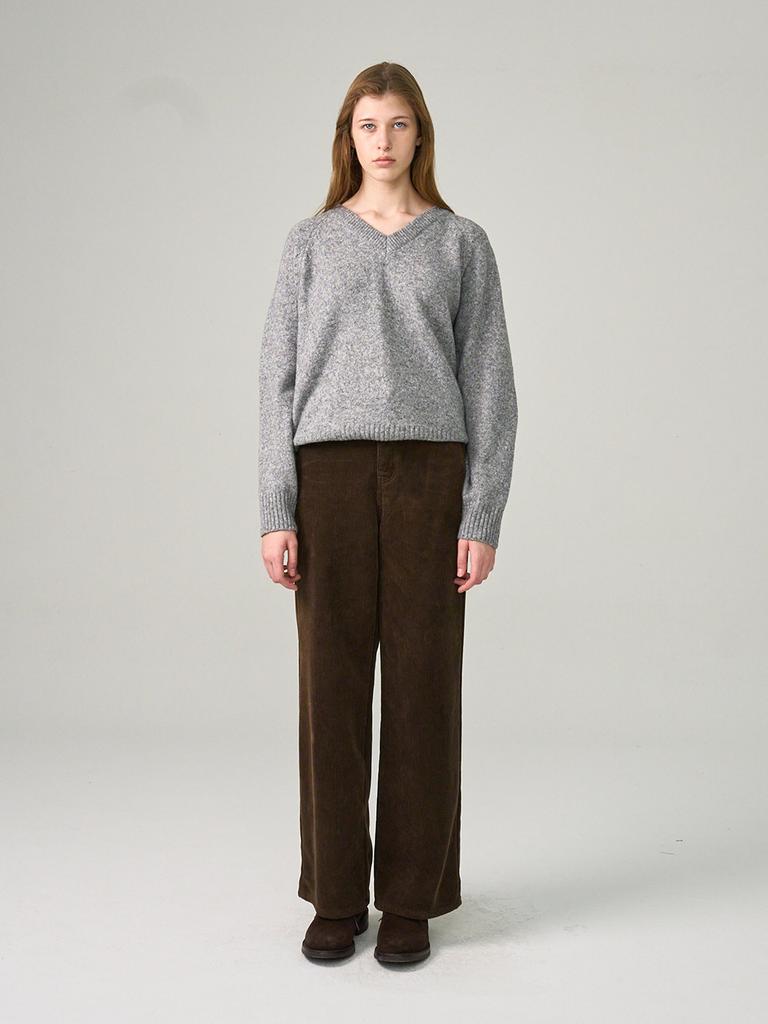 HUNCH Basic V-Neck Knitwear (3Colors)