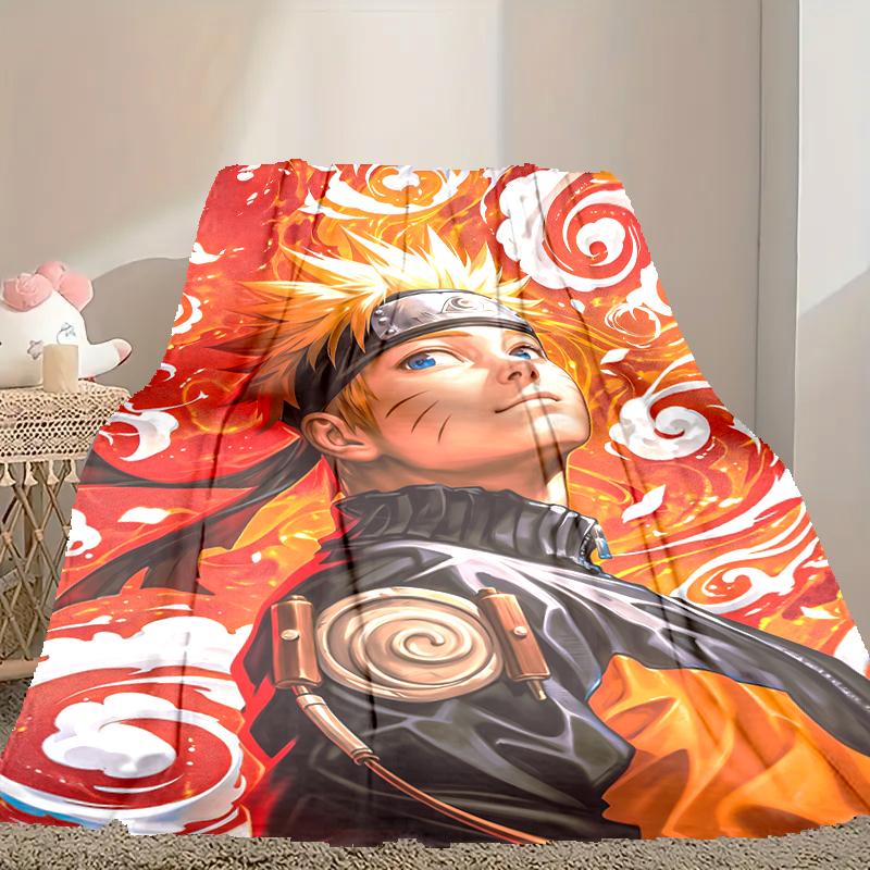 1pc Naruto Blanket, Cozy Printed Throw Blanket, A Heartfelt Gift for Your Family and Friends