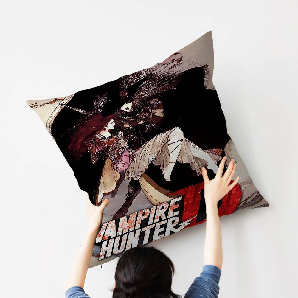 Vampire Hunter D Classic Pillowcase Toon Gift Cushion Cover Bedroom Home Sofa Chair Seat Decor Pillow Case