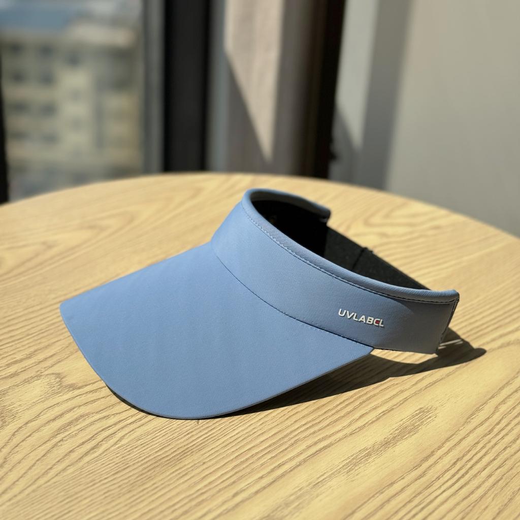 Japan UVcut Running visor sun hat for travel, ice silk sun protection hat for men and women, outdoor sports sun hat for summer