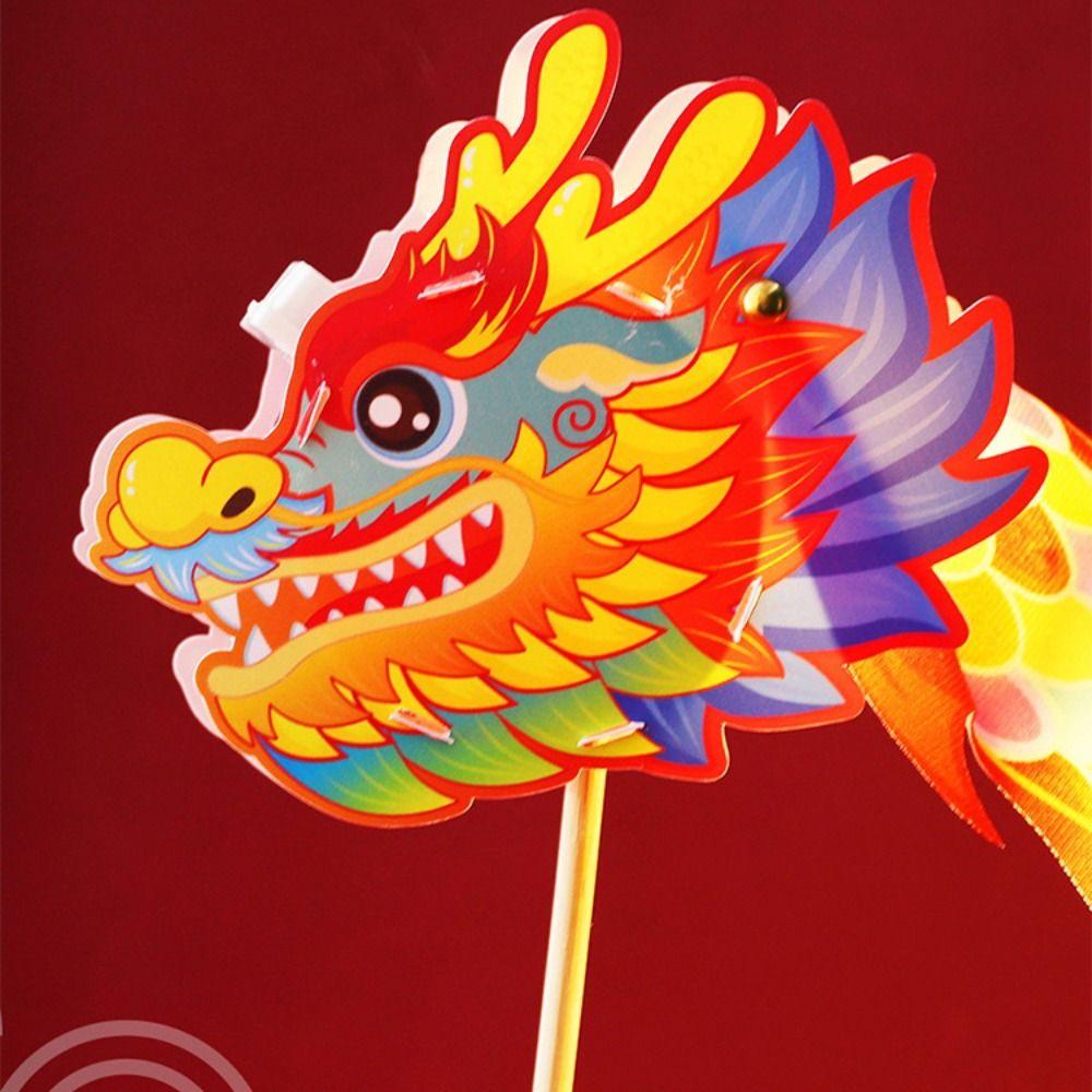 Luminous Mid-Autumn Dragon Dance Lantern Fluttering Glowing Lanterns  Spring Festival