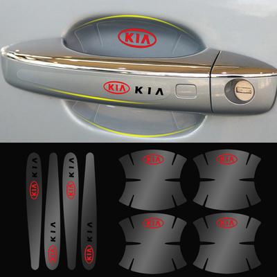 2026 Hot Car Sticker Car Door Handle Bowl Scratch Protective Invisible Transparent Sticker For KIA Rio Ceed Sportage Cerato Soul