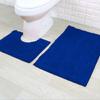 Set aus 2 Badezimmerteppichen Toilettenteppichen Super saugfähige Bodenmatten Europäische Dekoration