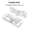 Hard PC Game Console Cover Accessories Transparent Game Console Shell Housing Replacement Detachable with Support for Steam Deck