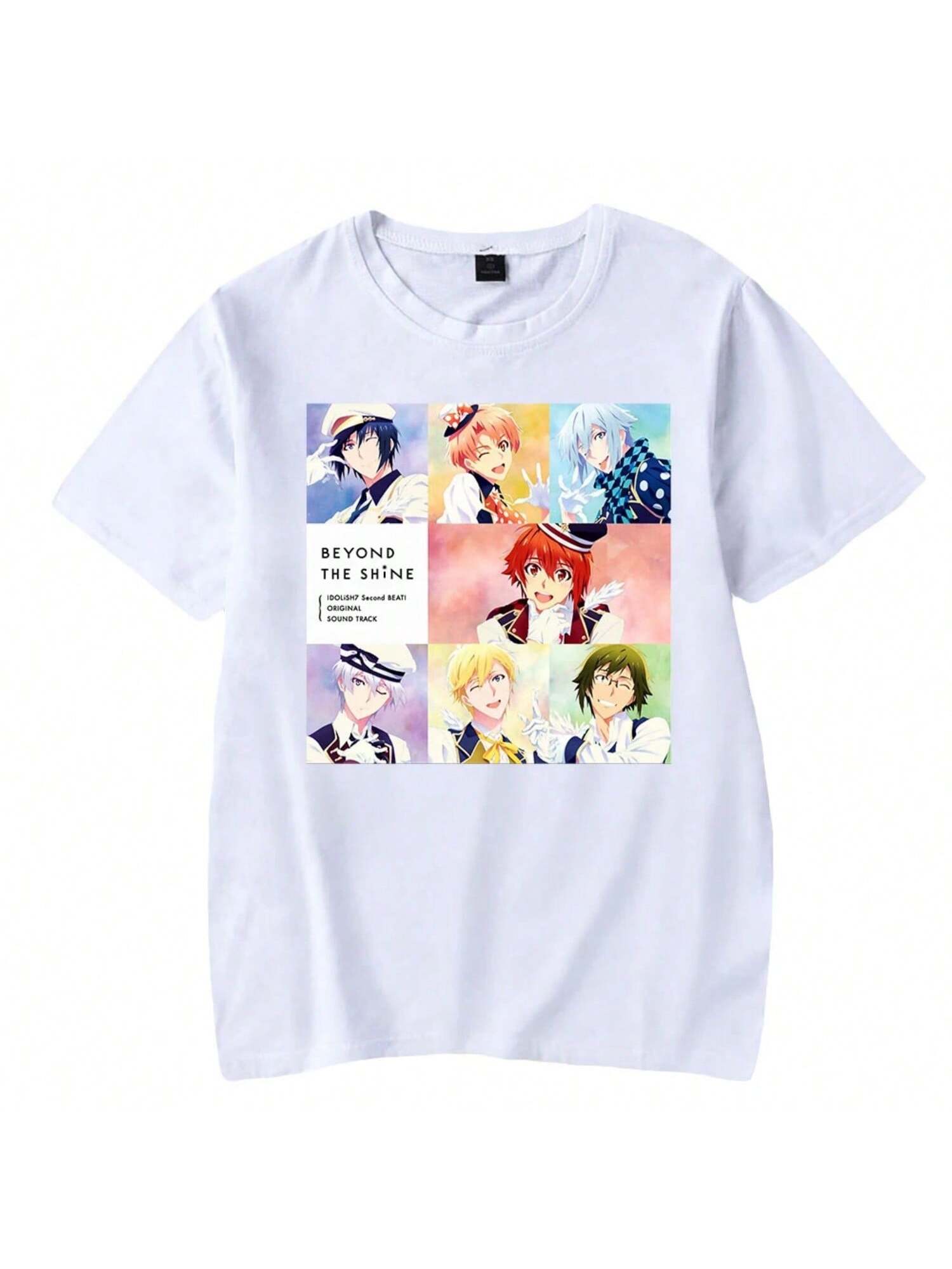2021 IDOLiSH7 Revale MOMO Sunohara Momose Cosplay Breathable Tshirt Hip Hop Short Sleeve Fashion Leisure Summer Streetwear S