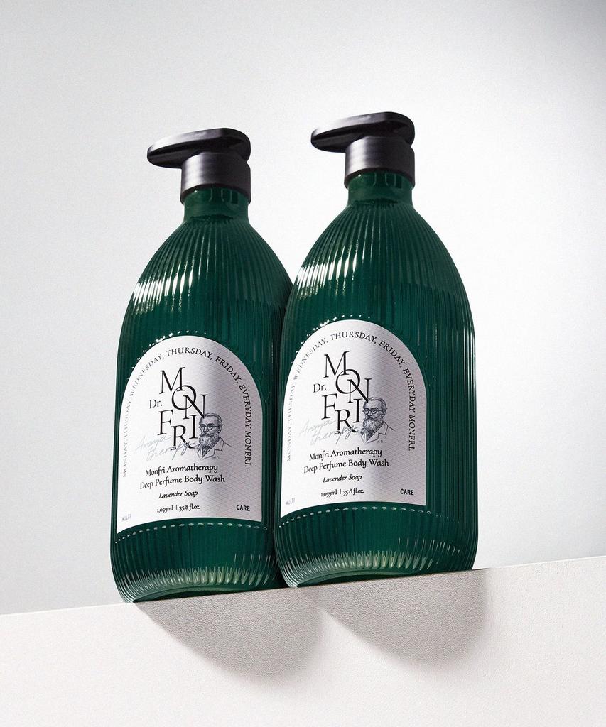 Aroma Deep Perfume Kim Young-dae Mildly Acidic Body Wash Cooling Soothing Care Body Odor Reduction 1059ml, 2 Pieces