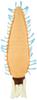 Deep Sea Fish Series Squid Worm Plush Toy 28cm