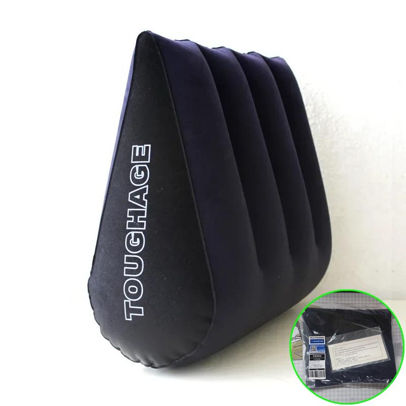 Toughage Soft Comfortable Inflatable Sex Pillow Cushion Enhanced Erotic Sex Positions Wedge Sexual Life Adult Game Furniture