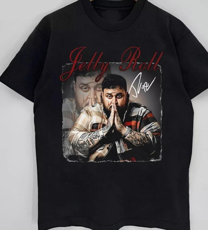 Jelly Roll Singer Shirt Black S5XL TShirt Unisex T-Shirt XXL