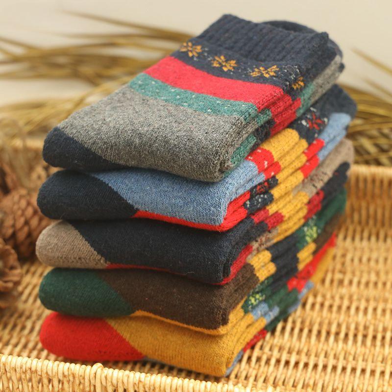 

5 пар мягких женских носков с мультяшным принтом, чулки до середины икры 5 pairs