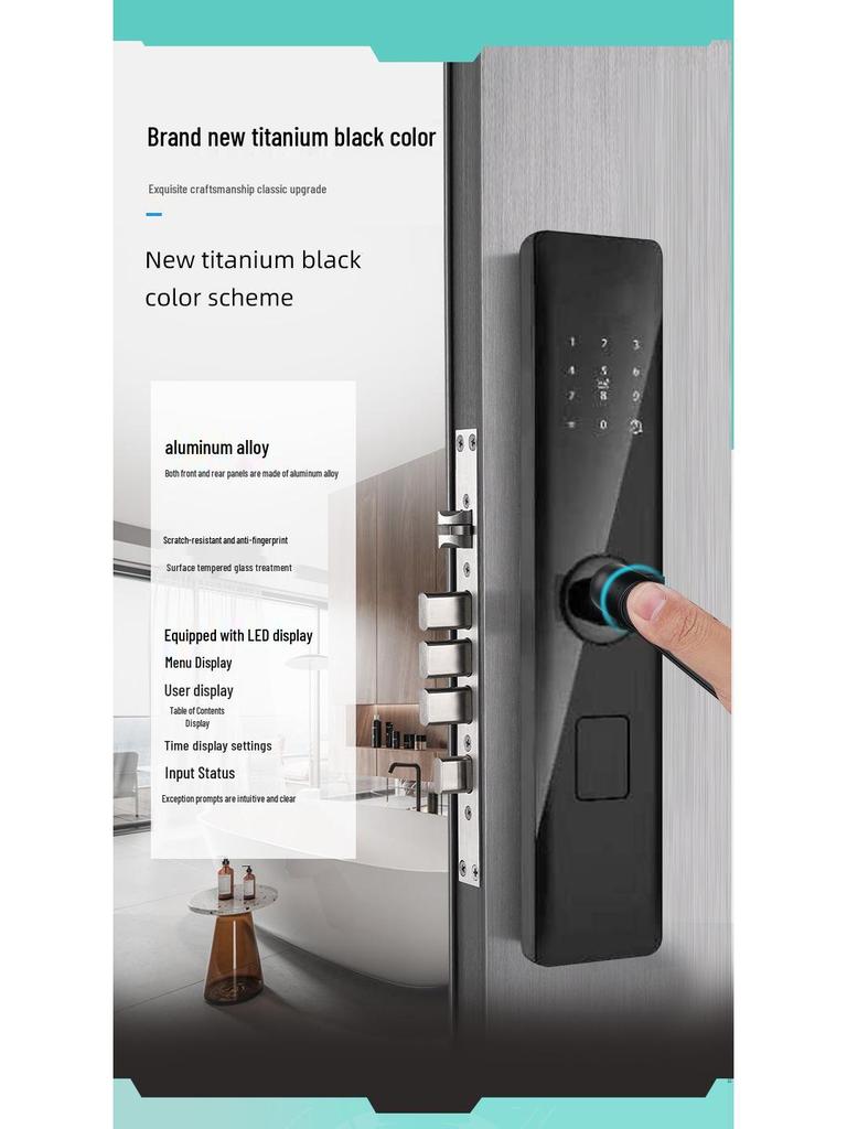 Smart Fingerprint Door Lock – Home & Hotel Security Solution