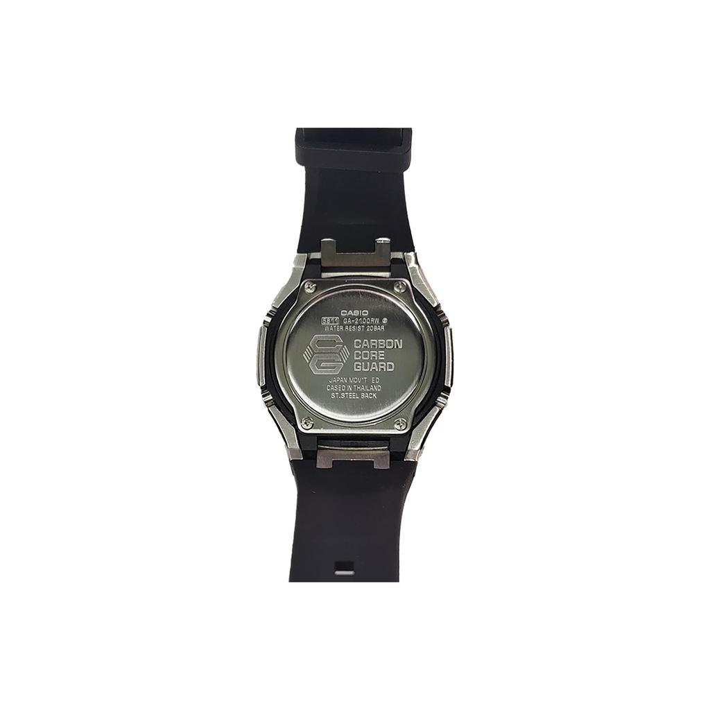 Casio Custom Collection Quartz Movement Fluoroelastomer Strap Watch Men's Watches GA-2100RW-1A(Watch3--)