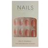 S.A.V.I 24Pc Nude Ombre Round Fake Nails Set: Elevate Your Nail Game Effortlessly