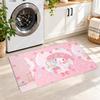 Flannel Kitchen Mat My Melody Soft Area Rug Non Slip Floor Carpet Home Decoration