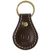 Porco Rosso Leather Keychain, Car/Motorcycle Key Ring, Small Carabiner, Compact, Teardrop Design, Genuine Tochigi Leather, Made in Japan, Men's/Women'