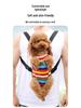 Portable Mesh Backpack for Small & Medium Dogs and Cats - Breathable Travel Carrier