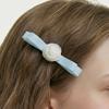 Pastel Rosette Hair Barette