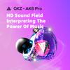 QKZ Original AK6 Pro EDX Pro In Ear Monitor Sport Noise Cancelling Headset 1DD Dynamic Wired Earphones HIFI Bass Earbuds ZST X 7