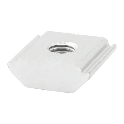 50Pcs T-Sliding Nuts Hammer Nut Block Square Nuts M8 T-Nuts T-Slot M8 (5/16")