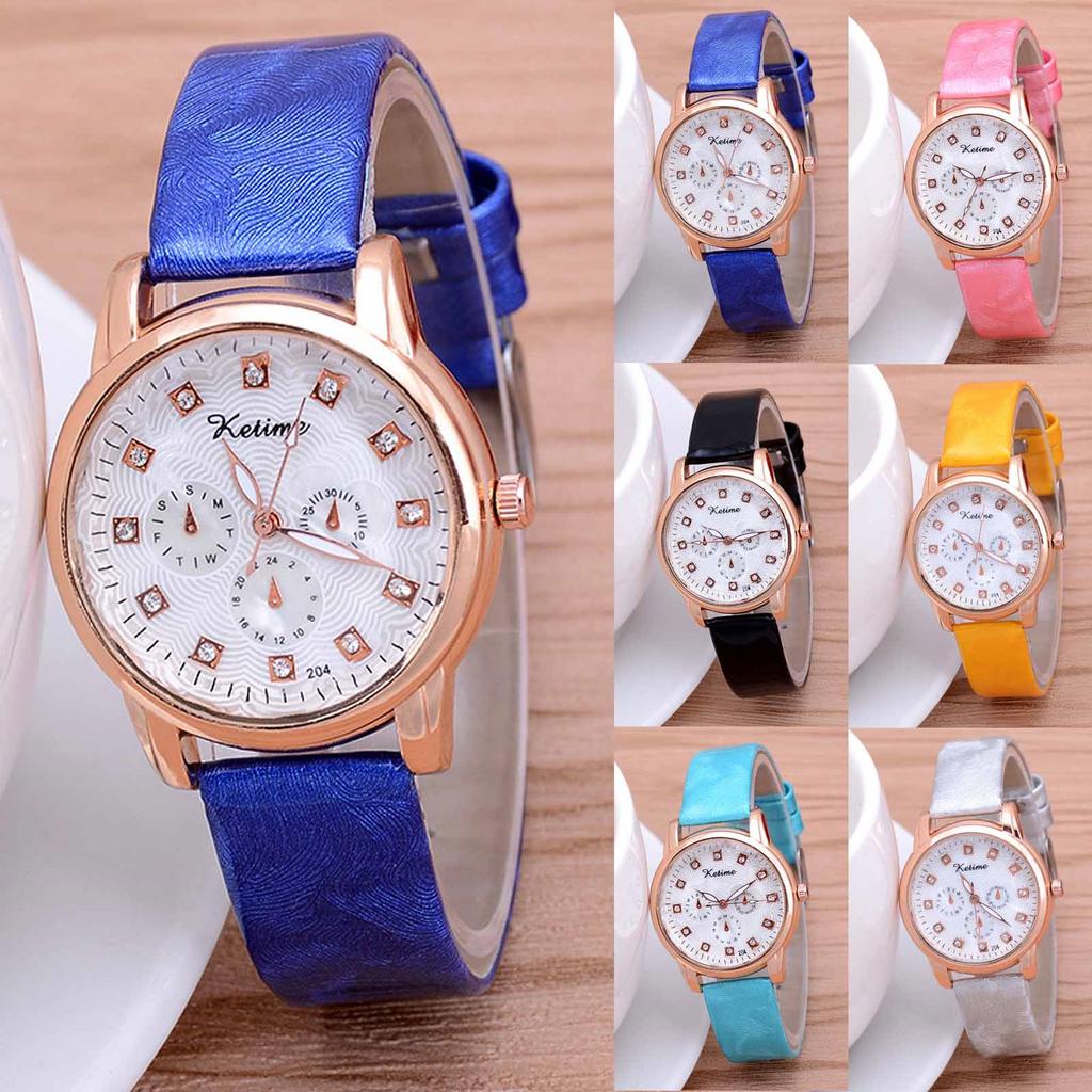 Women Fashion Leather Watch