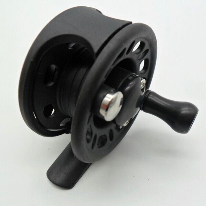 Compacts Fly Ice Fishing Reels With Smooth Casting Anti Tangles Mechanism Durabilirty Outdoor Angling Gear