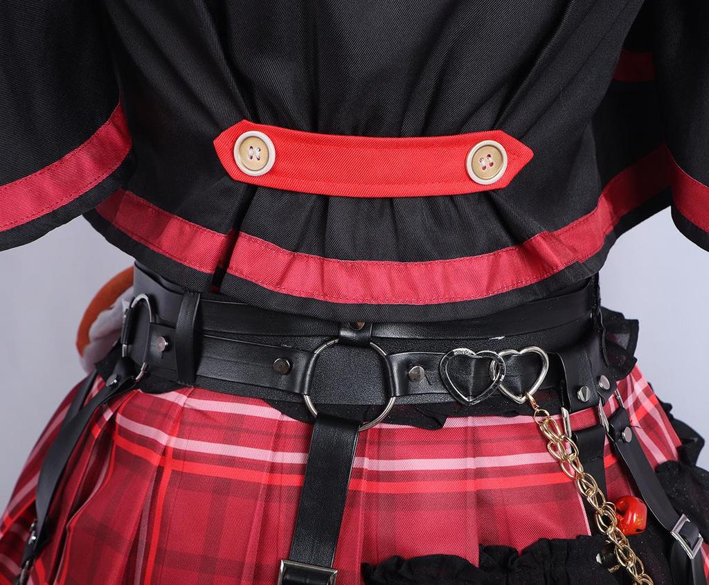 Yu Linglong Naraka: Bladepoint Akabane Školní uniforma Ženský Cosplay kostým