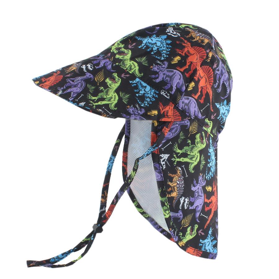 2026 Детская быстросохнущая панама с принтом динозавра 48-50cm (0-3 years)