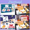 Wooden Alphabet Building Blocks For Kids Learning And Early Education Toy For Parent Child Play