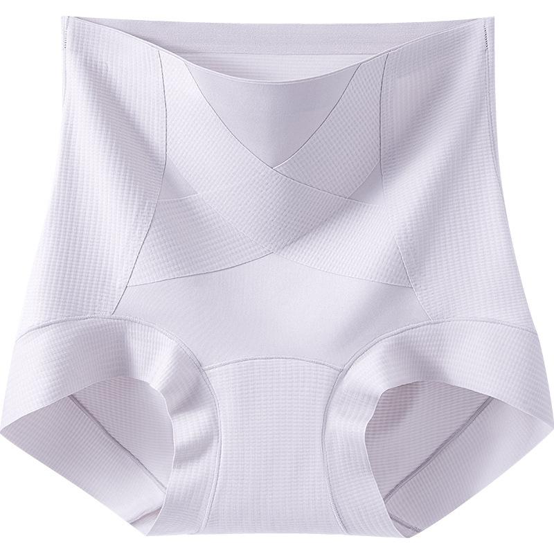 Women's High Waist Non Mark Comfortable Micro Pressure Abdominal Lift Hip Body Molded Briefs