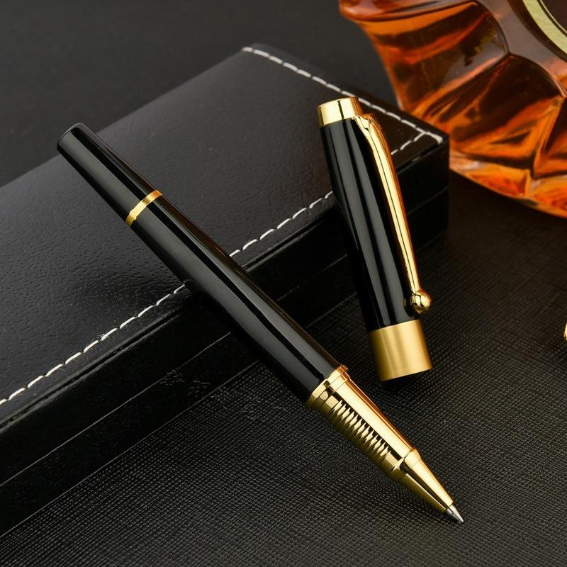 Executive Metal Ballpoint Pen Premium Writing Tool Business Gift Set Smooth Ink Refill Luxury Office School Supplies Stationery