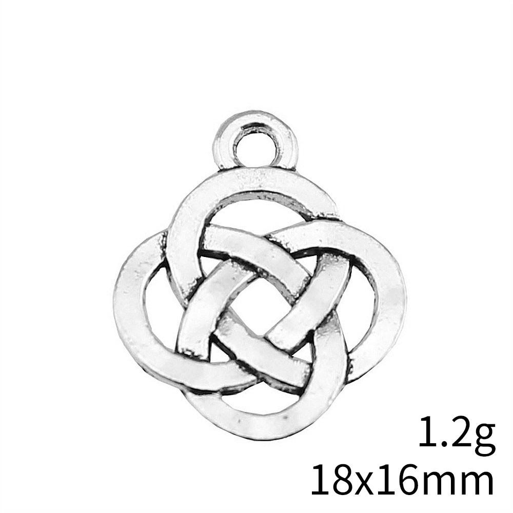 Valentine's Day Charms For Necklace Chinese Knot Chinese Character Charms Pendant Women's Bag Pendant Accessories