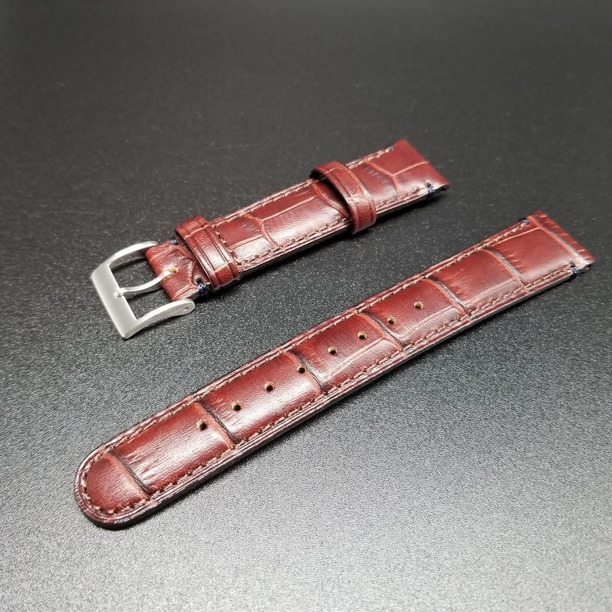 

Genuine Citizen 18mm Paul Smith PST42-1181 Leather Watch Band Brown 59-T50535