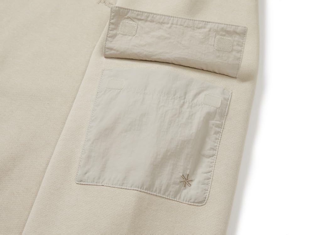 Snow Peak Land Pocket Sweatshirt Light Size XL GS-S25FMFHT60, Top, Sweatshirt, Men's/Women's, Beige,