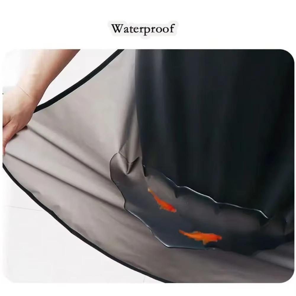 Waterproof Kitchen Apron Transparent Black Cleaning Aprons New Work Apron