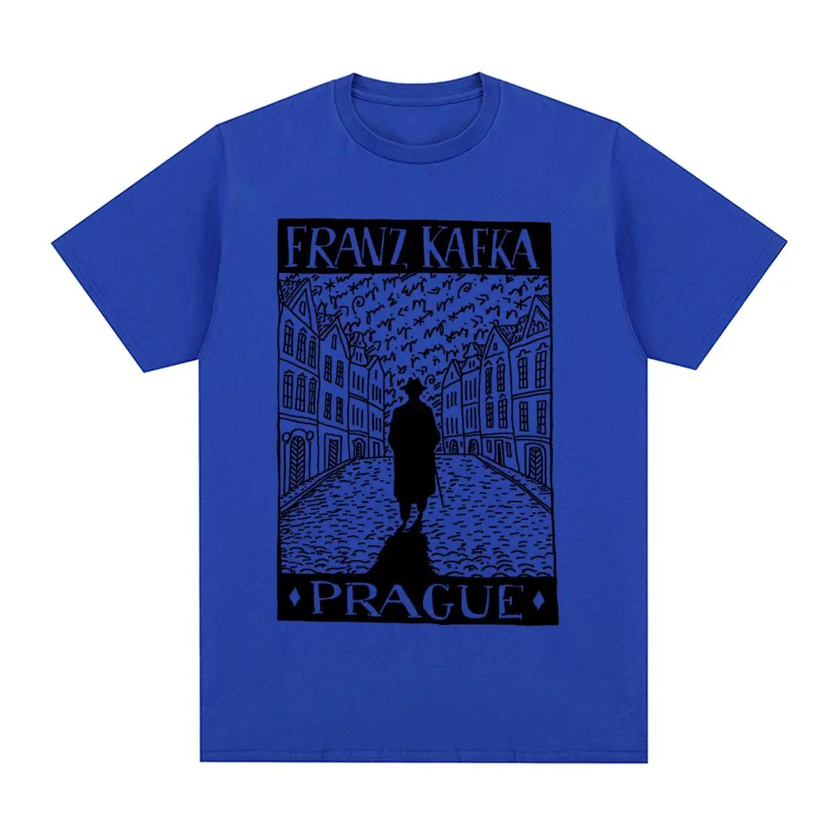 GUOYAN TOP Franz Kafka Vintage T-shirt Katoen Metamorfose Literatuur Boeken Schrijven Schrijvers Lezen Heren T-shirt Nieuw T-shirt T-shirt Dames Tops L
