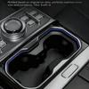 For JETOUR For G700 2025 Center Console Cup Holder Waterproof TPE Material Anti Slip Design Non Spill Black Color