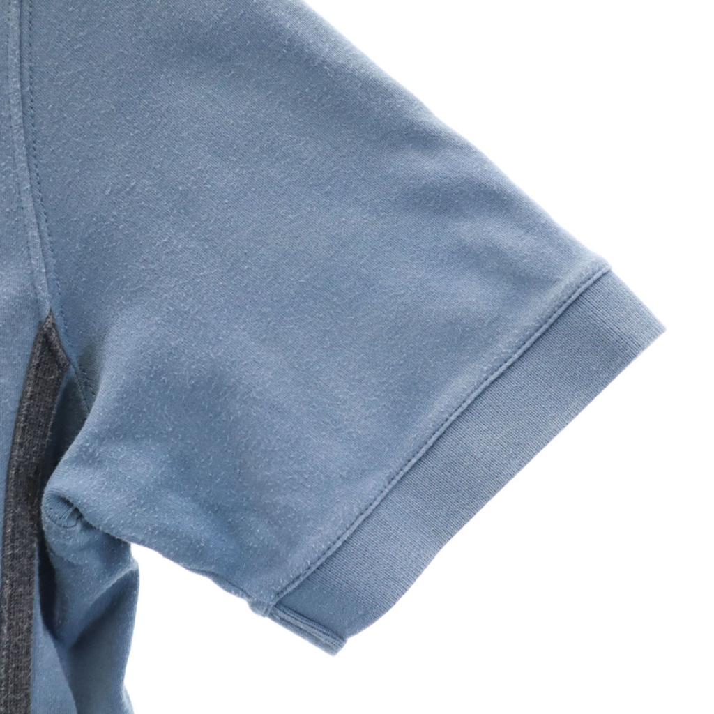 Hermes Made In Italy Short Sleeve Polo Shirt S Charcoal Gray Men's Used